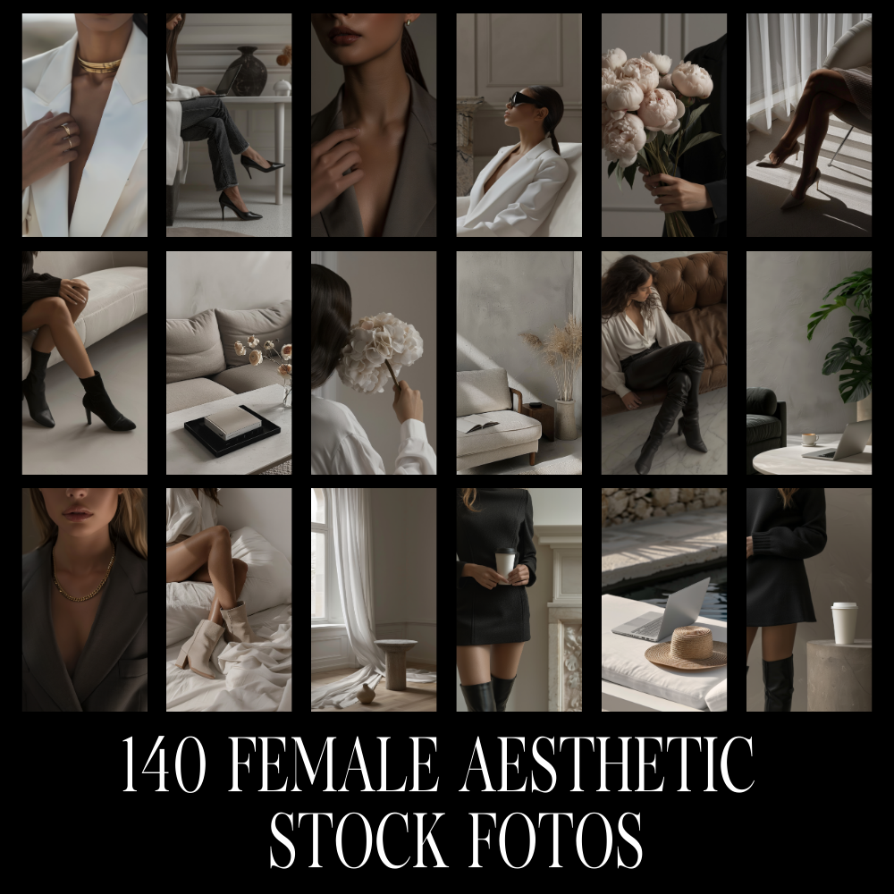 140 Premium Female Aesthetic Fotos
