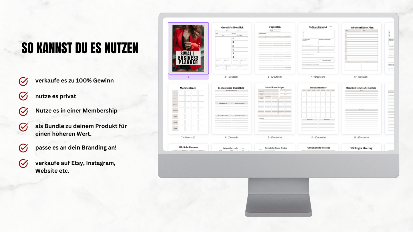 Small Business Planner PLR