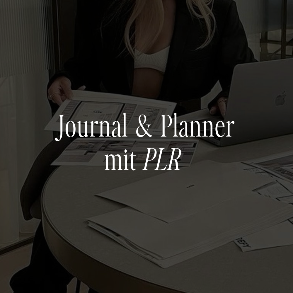 Journal & Planner mit PLR