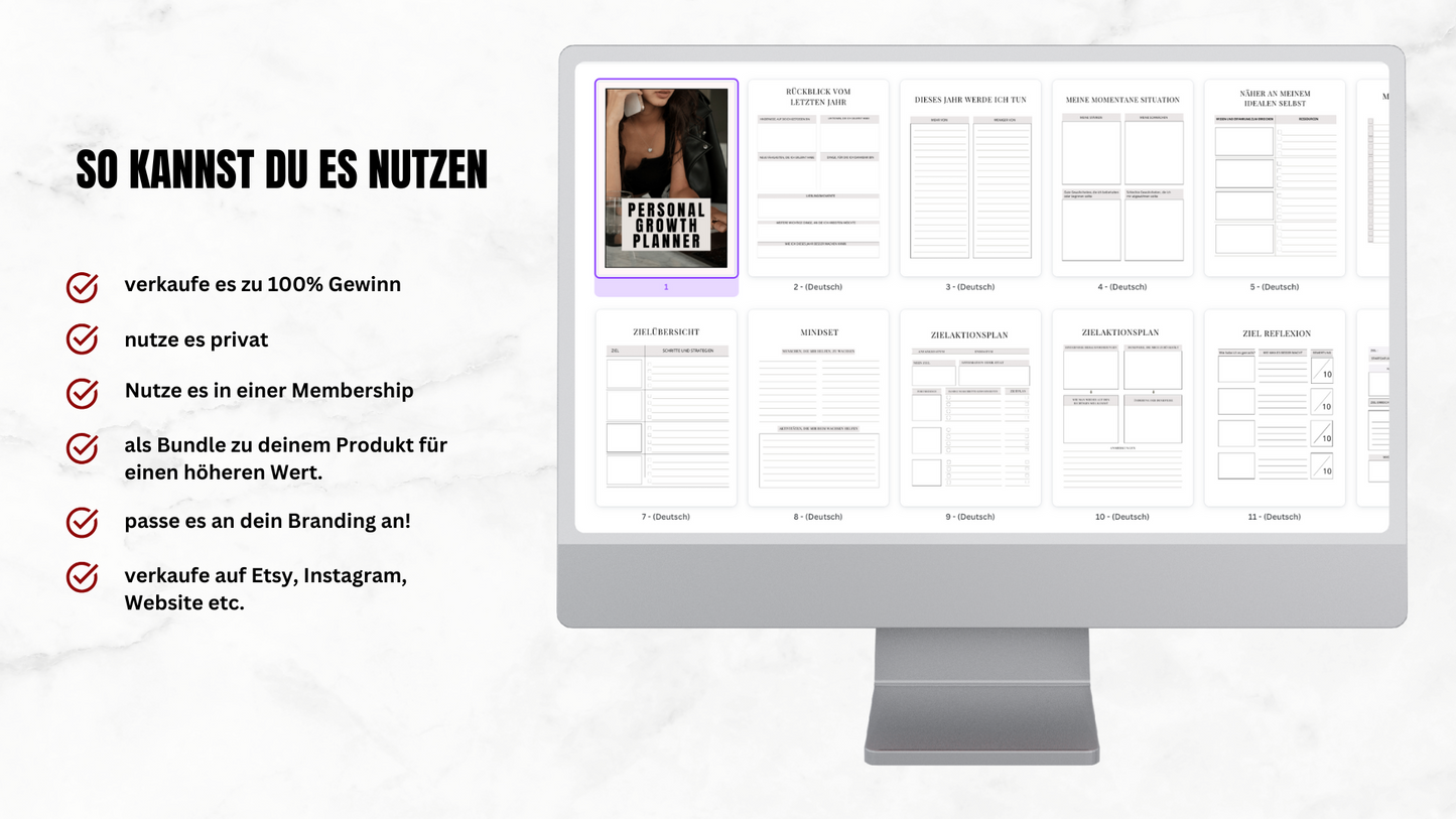 Personal Growth Planner PLR