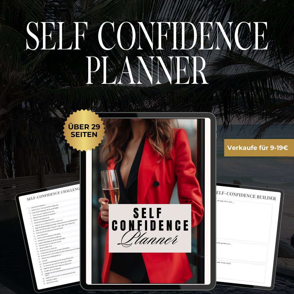 Self Confidence Planner PLR