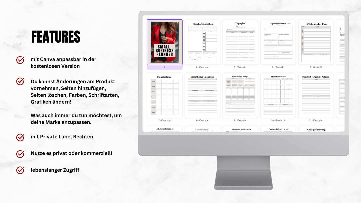 Small Business Planner PLR