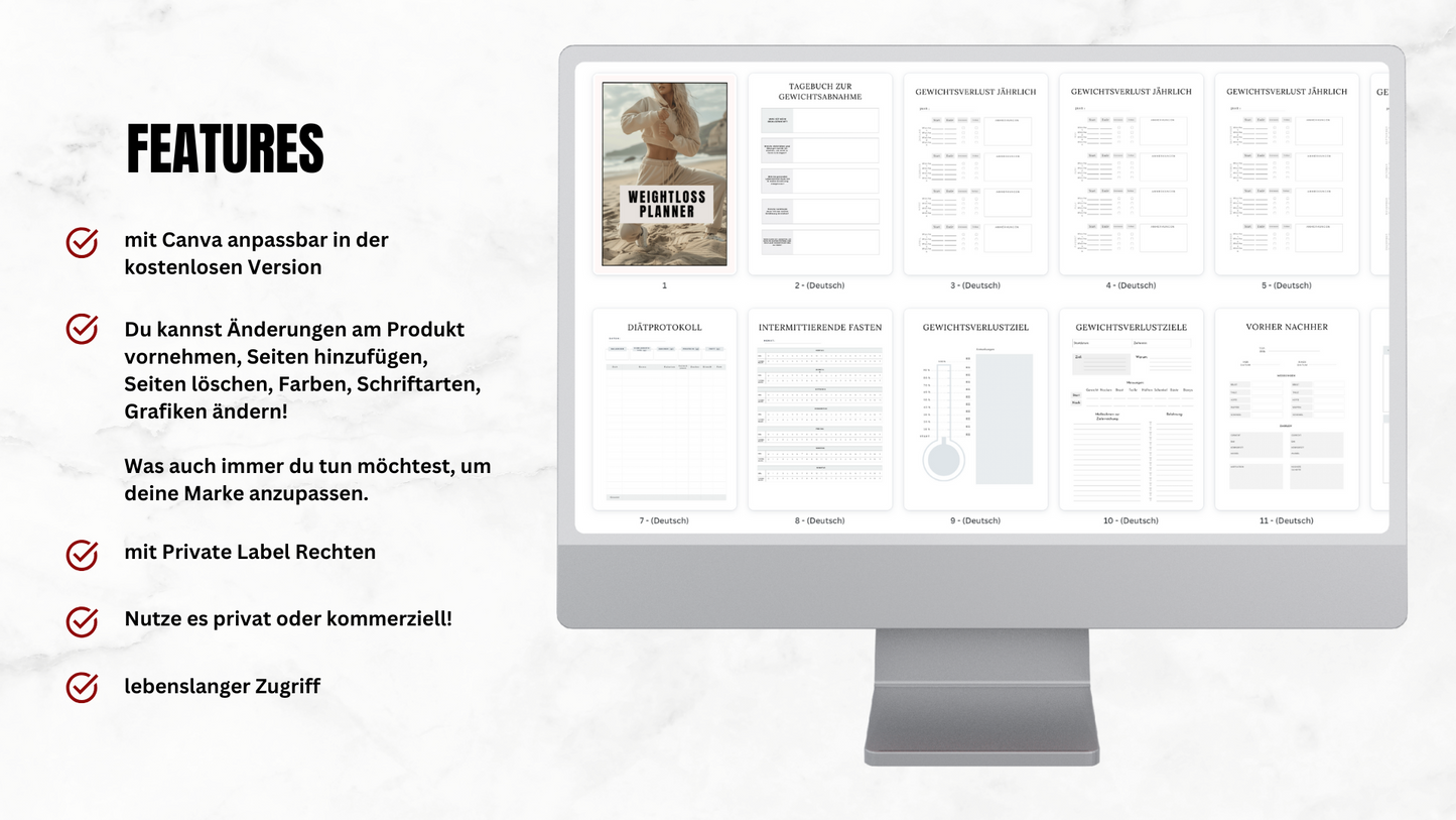 Weightloss Planner PLR